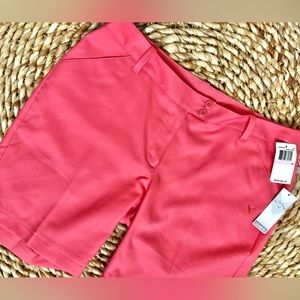 Women’s Coral Callaway Golf Shorts- NWT Size 6